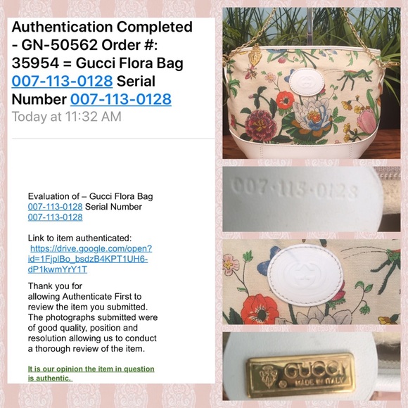 SOLD  Gucci Flora Floral Iconic Bag - Picture 2 of 8